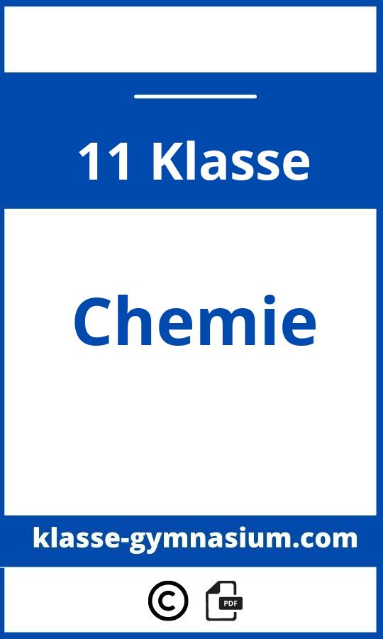 Chemie 11 Klasse Gymnasium